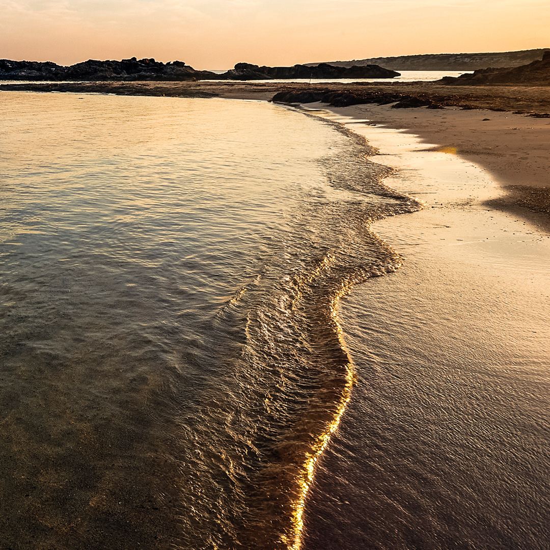 Atardecer en Cala En Baster en Formentera